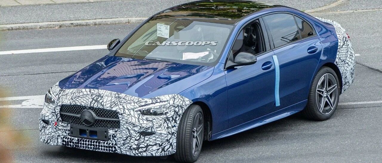 新款奔驰C级谍照曝光