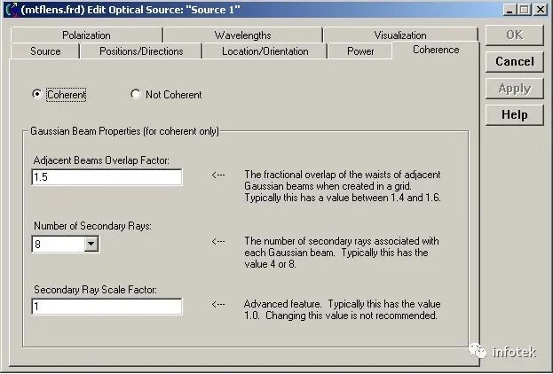 FRED 仿真-MTF的计算的图6