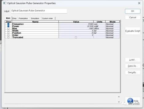 OptiSystem应用：SOA波长变换器（XGM）的图3