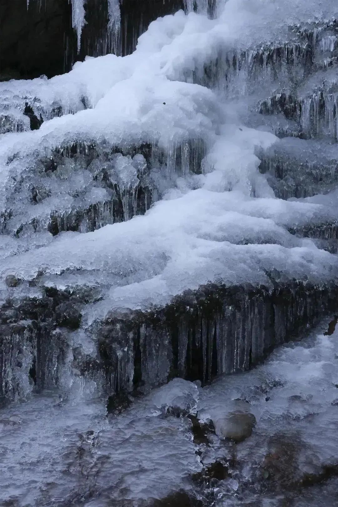 罗浮山雪景图片