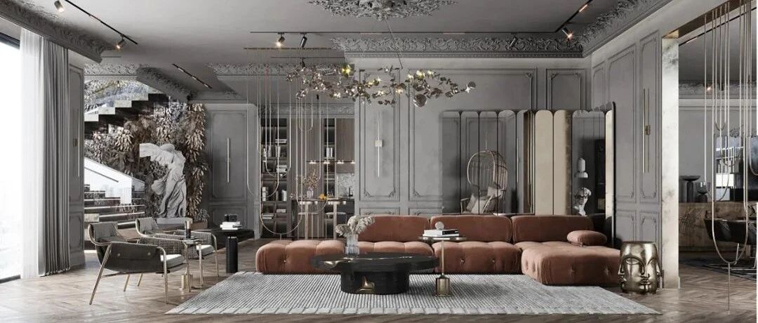 高级灰法式豪宅，极致优雅！