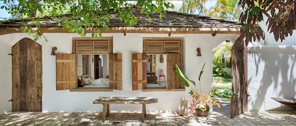 巴西丛林中与自然和谐相处的乡村别墅