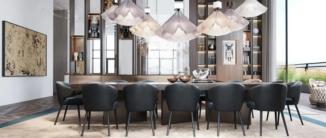 1105㎡顶层复式，轻奢气质！