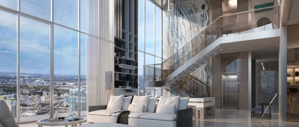 美国迈阿密 Brickell Flatiron 顶层公寓