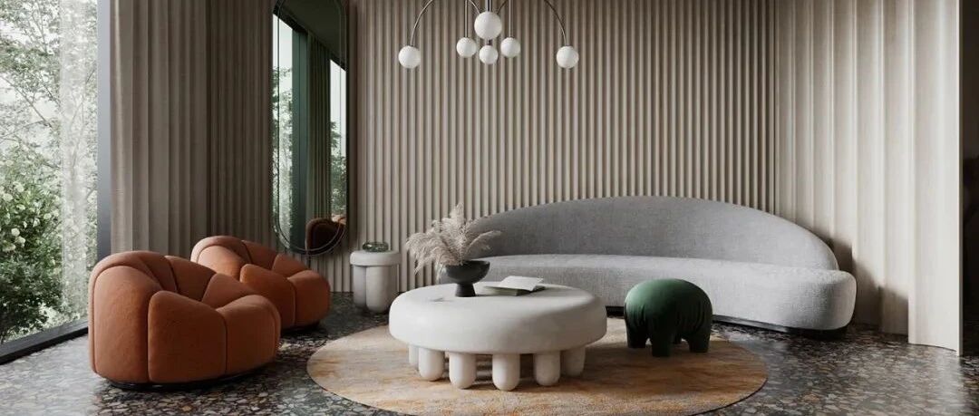 橙绿+高级灰，别致时尚！