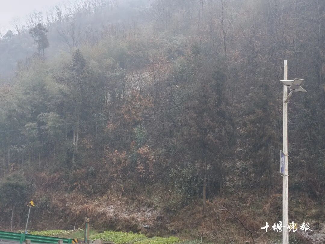 十堰下雪啦！