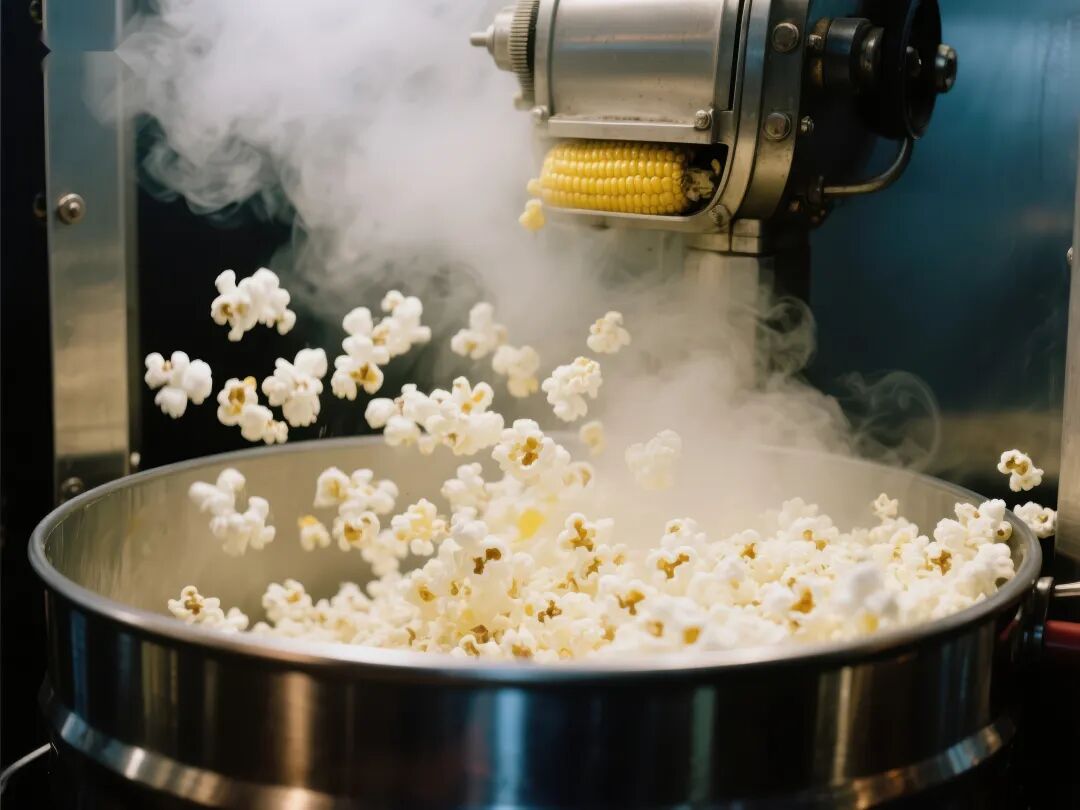 Traditional pressure-cooker popcorn