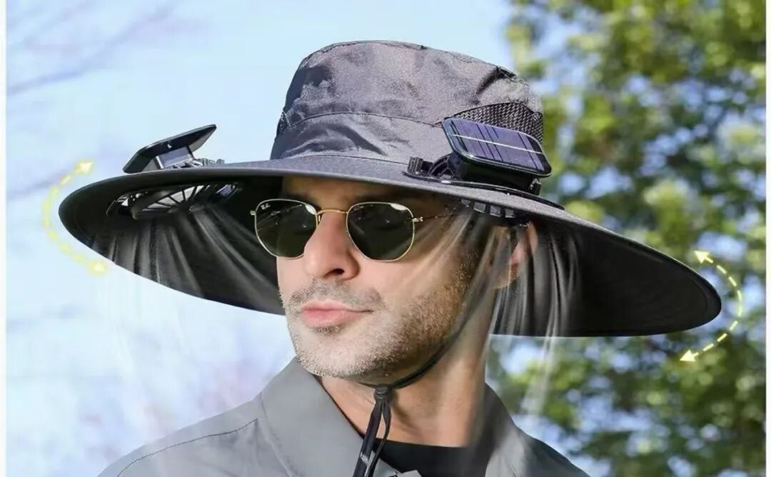 Europeans Flock to Chinese Fan Hats, Cooling Towels & Patches