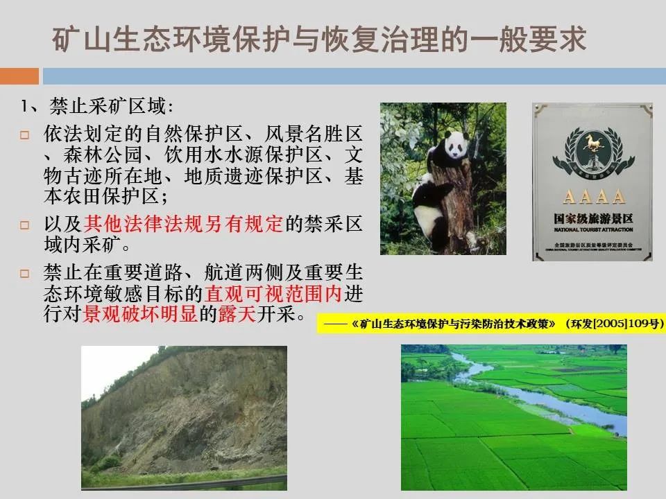 PPT丨矿山生态环境恢复治理关键技术与方案编制要点的图59