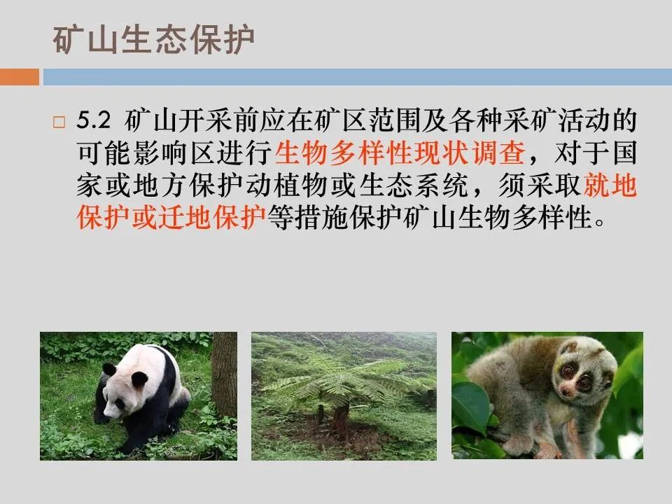 PPT丨矿山生态环境恢复治理关键技术与方案编制要点的图68