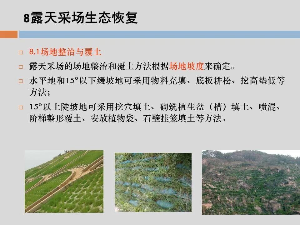 PPT丨矿山生态环境恢复治理关键技术与方案编制要点的图92