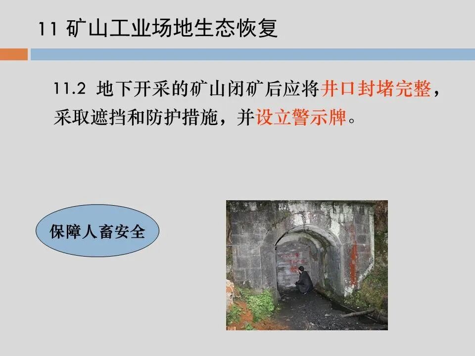 PPT丨矿山生态环境恢复治理关键技术与方案编制要点的图114