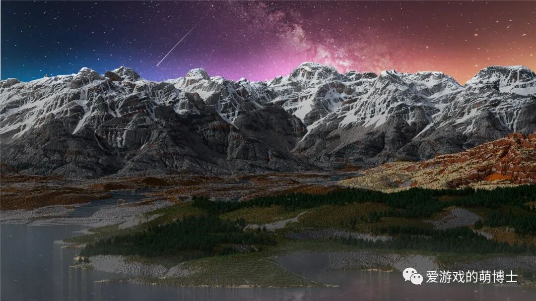 让人傻傻分不清楚 我的世界 玩家打造的雪山景观几可乱真 热点讯息网