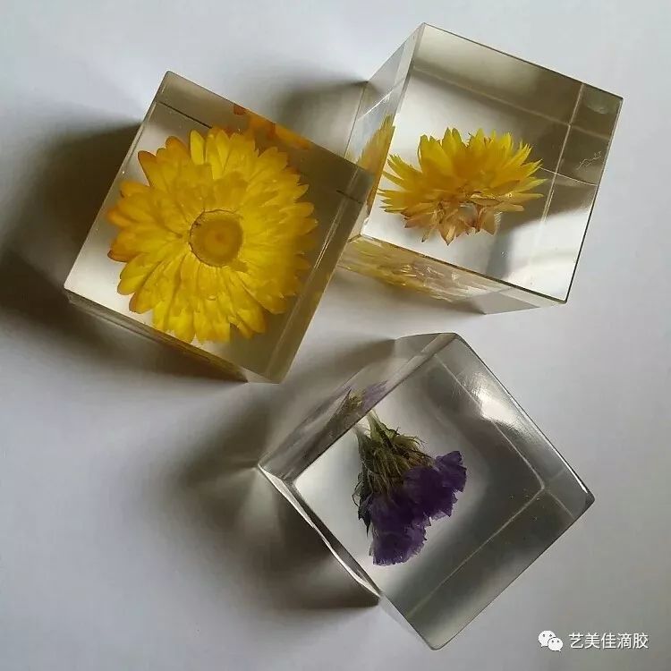 水晶胶花朵标本制作