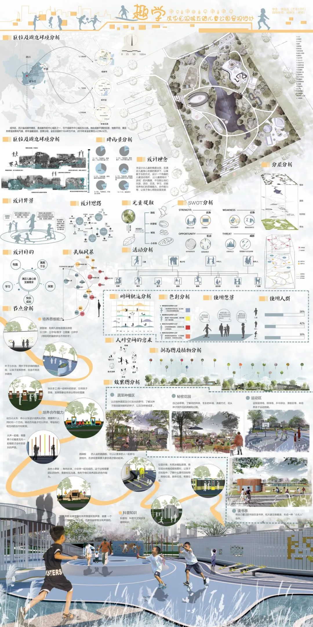 四川旅游学院艺术学院2021届环境设计系毕业设计展景观篇