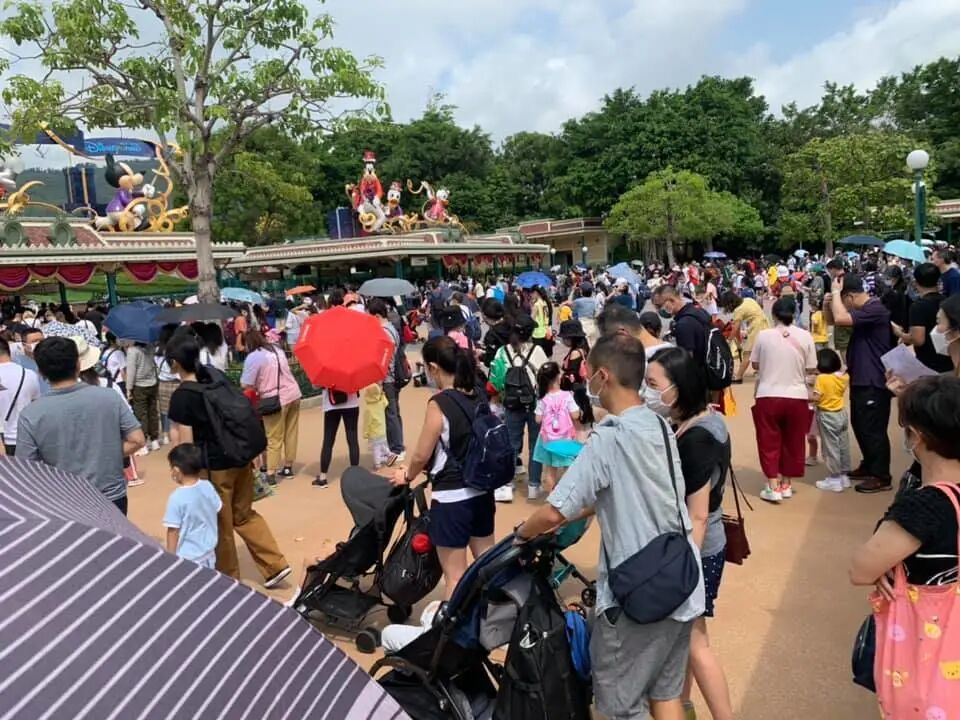 疫情之下，香港迪士尼乐园跟海洋公园这几天全爆满！（图） - 9