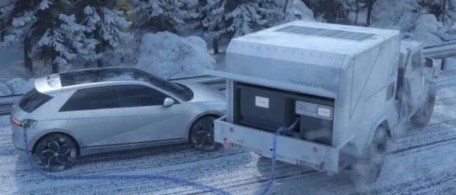 更来“电”的进博会 | 重点是新能源充电救援车