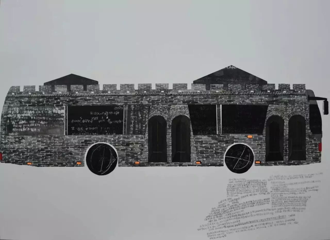 6王添舒《沉默者的插图》 脱胶 套色  29_43  王双宁 2017.