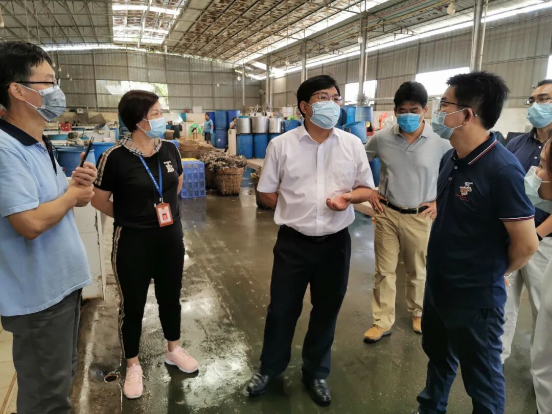 卢德全书记带队对伦教内农贸市场开展疫情防控工作督导