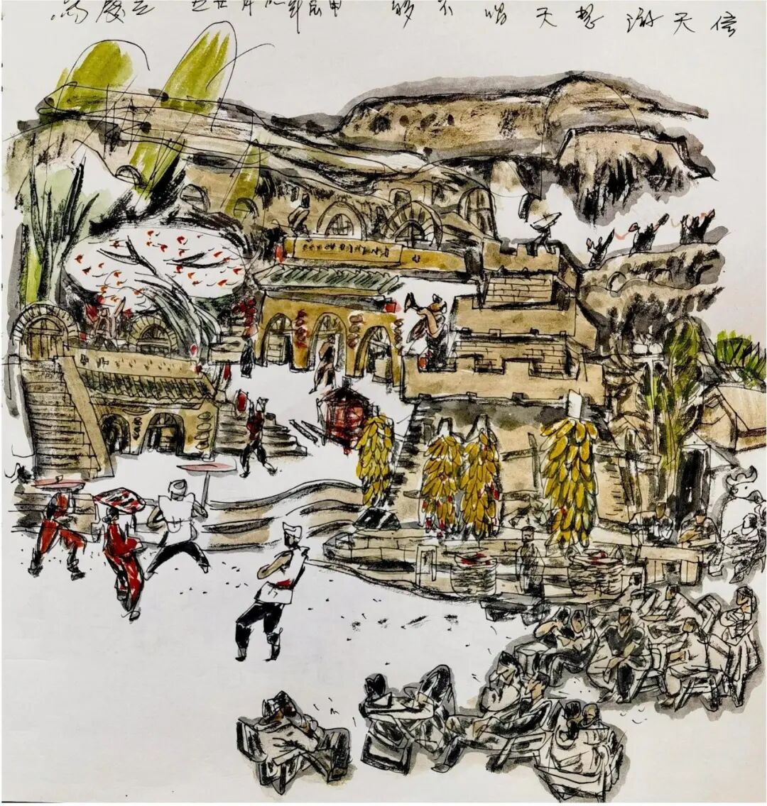 米脂的谷子与梦中的画卷