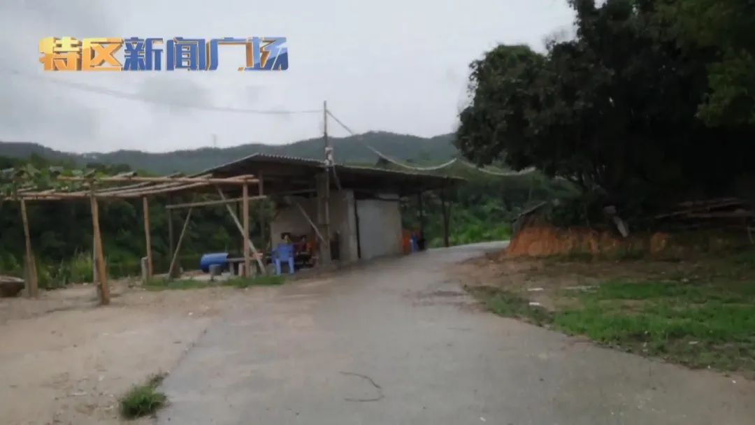 顺着这位村民指引的方向记者来到一个简易搭盖的房屋屋内的墙上写着手机