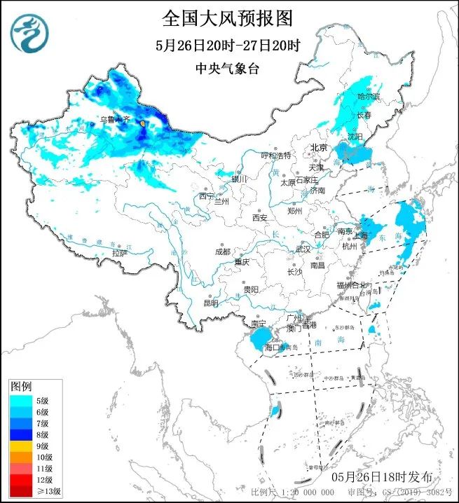 2024年05月27日 巴音郭楞天气