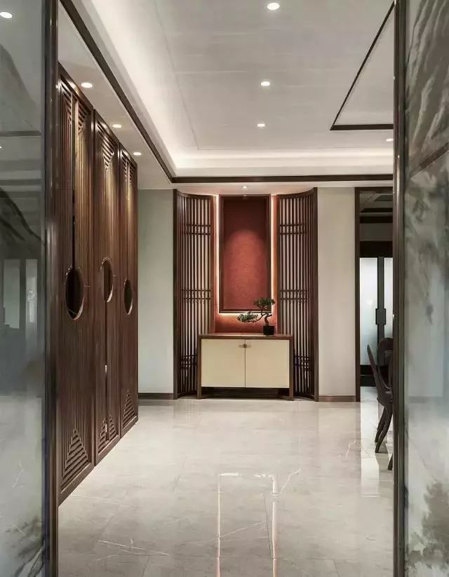新中式玄關設計，氣質脫俗，怎麼這麼好看！ 家居 第25張