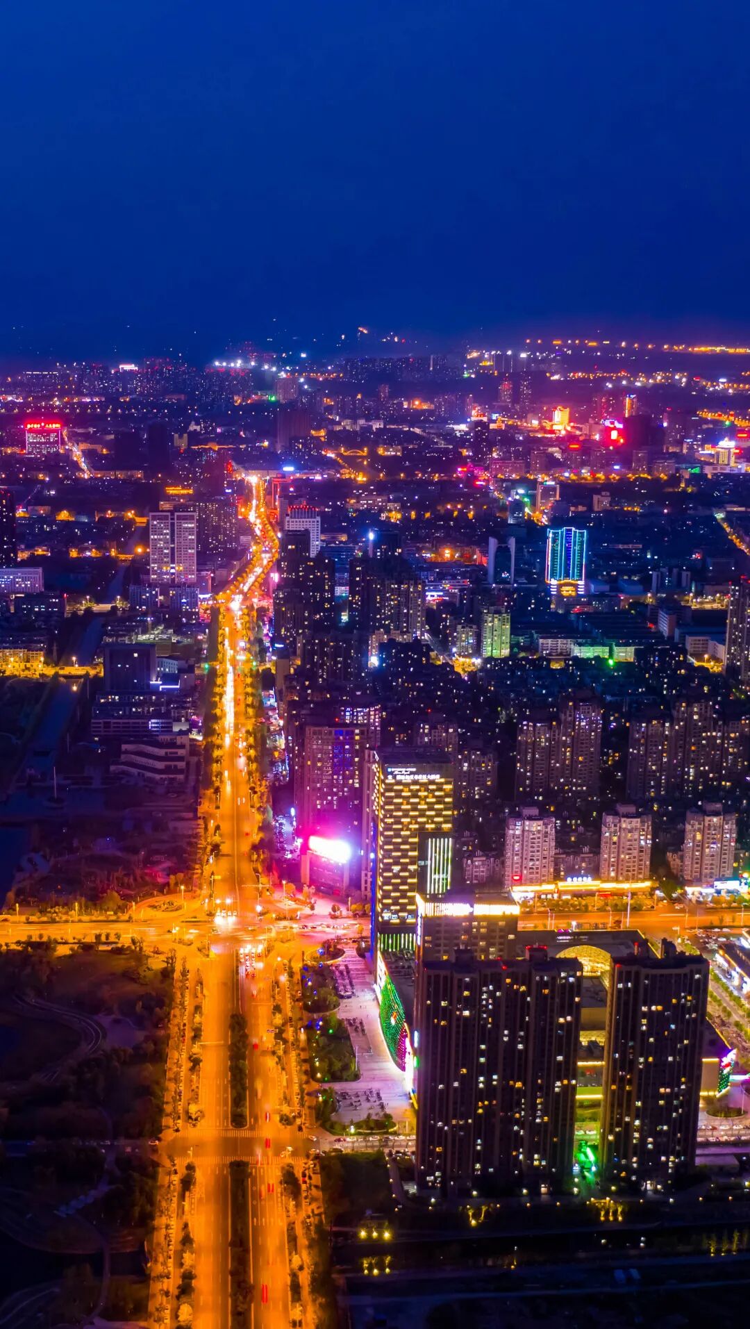 阜阳夜景.全国重磅榜单,阜阳跻身百强.好消息传来!