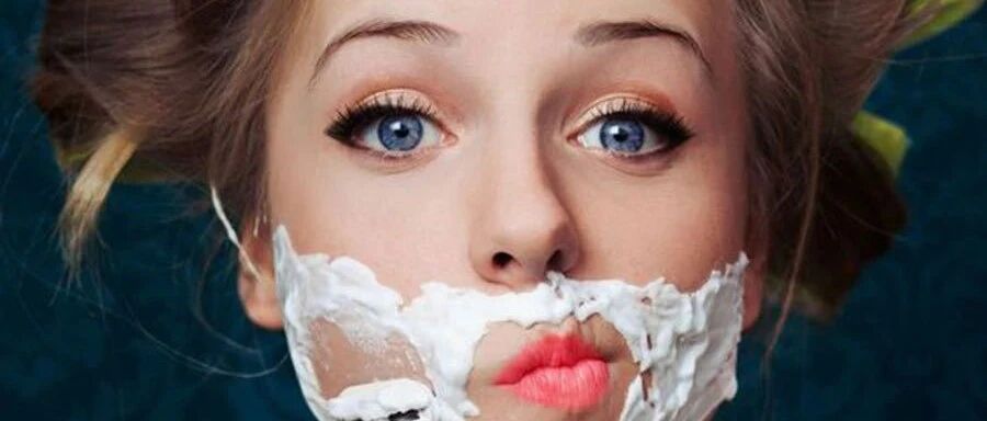 女朋友的胡子比我还长，咋办?【囧图时刻】