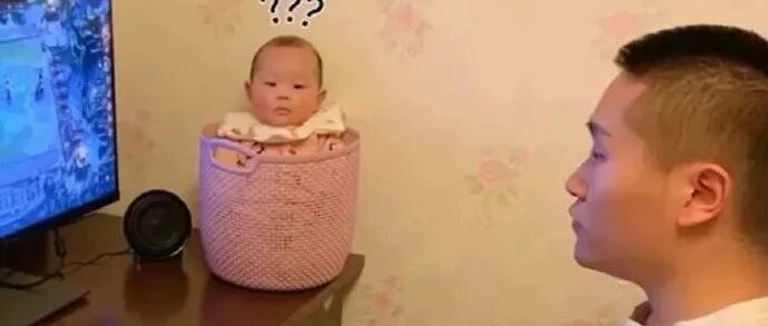 这也许就是爸爸带娃和妈妈带娃的区别吧[囧图时刻]