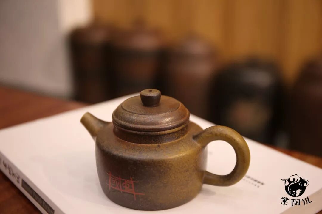 建水紫陶柴烧另一种表现形式|柴烧复烧