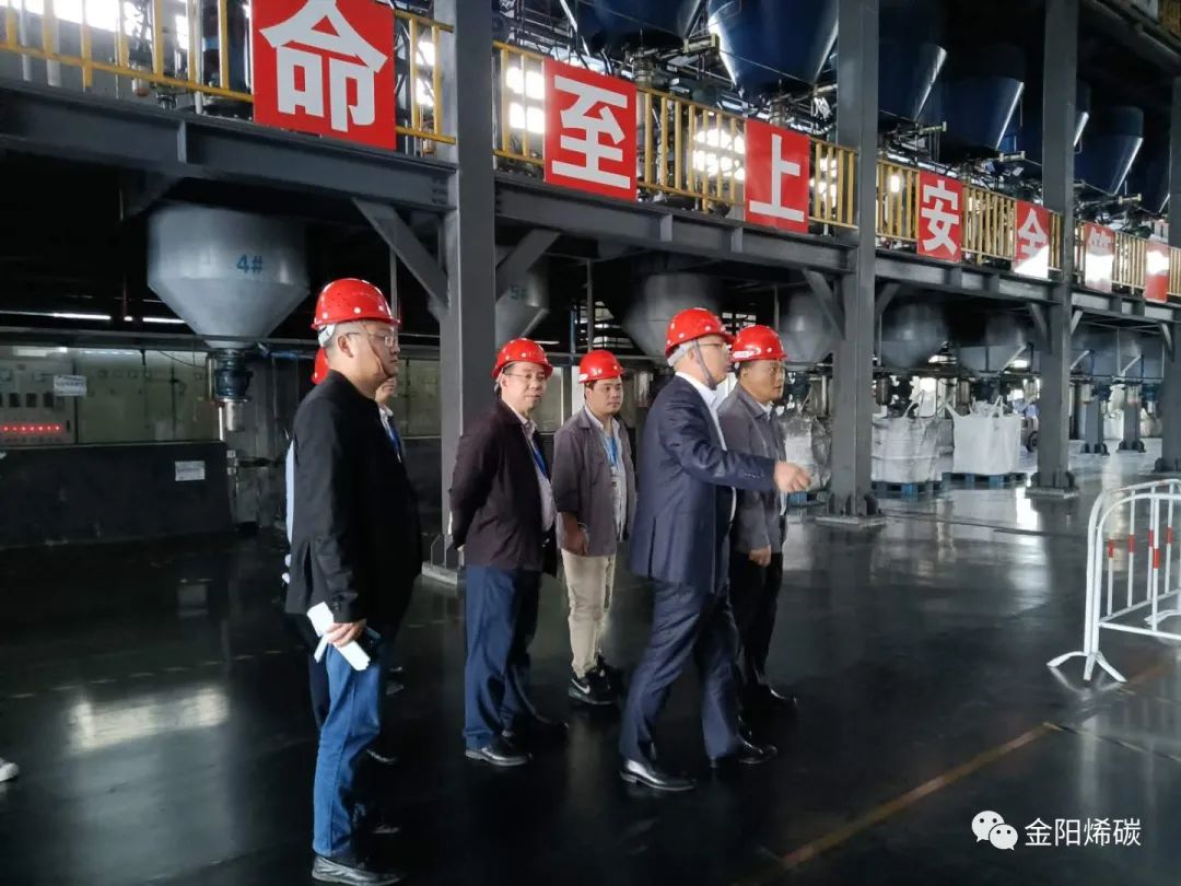 浏阳经开区(高新区)管委会主任谈文昌、副主任张浩平走访调研湖南纬来体育篮球直播烯碳新材料有限公司 浏阳经开区(高新区)管委会主任谈文昌、副主任张浩平走访调研湖南纬来体育篮球直播烯碳新材料有限公司