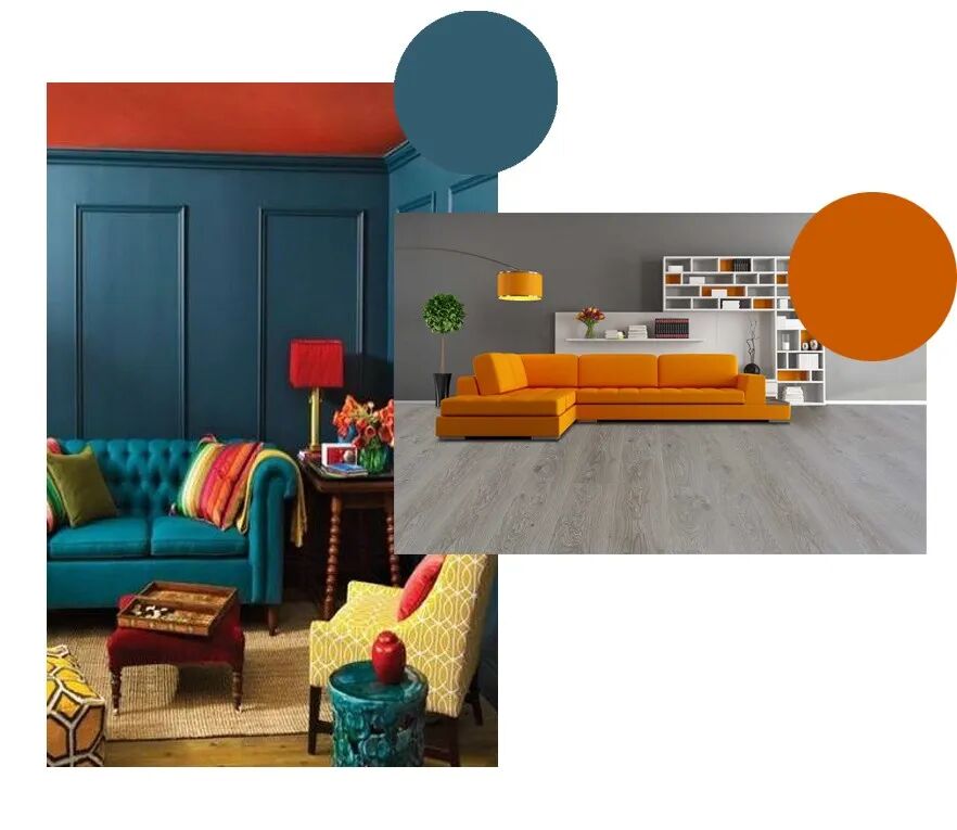 色彩的碰撞，为家创造出一种视觉魔力！