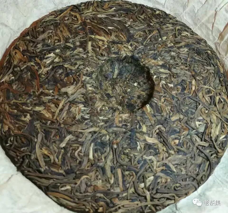 老茶档案：勐海茶厂2000年班章橡筋青饼（大白菜系列）