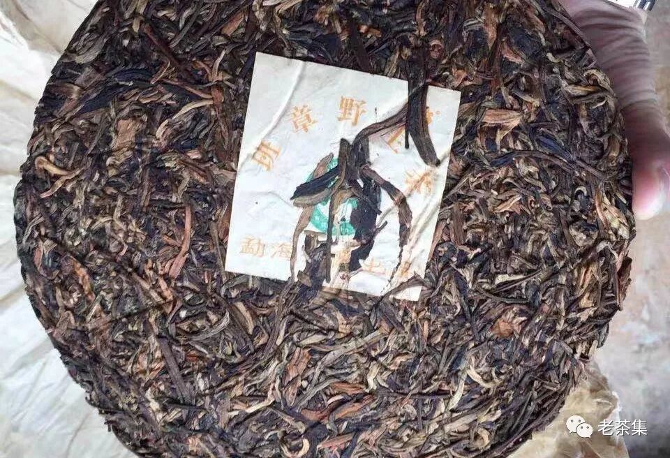 老茶档案：勐海茶厂2000年班章橡筋青饼（大白菜系列）
