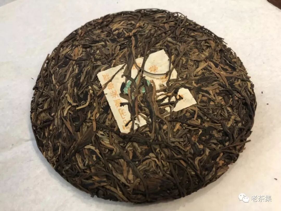 老茶档案：勐海茶厂2000年班章橡筋青饼（大白菜系列）