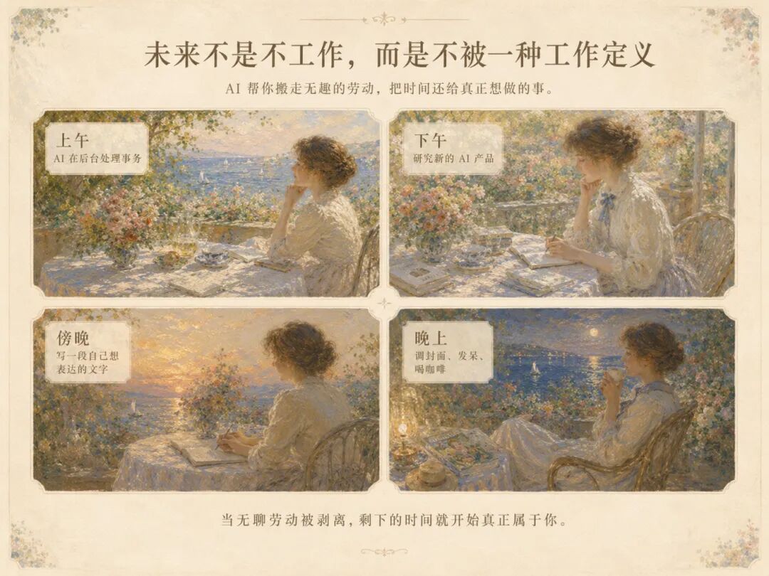 未来不是不工作，而是不被一种工作定义