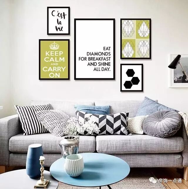 墙面设计 | 家居创意逼格精致装饰画,告别光头"墙"!