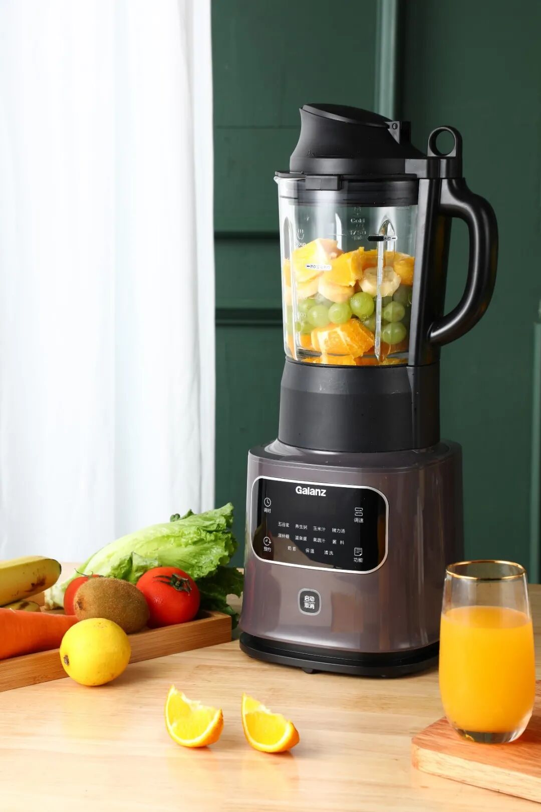 格兰仕,高性能破壁机,免泡豆免滤渣,还能自动清洗!