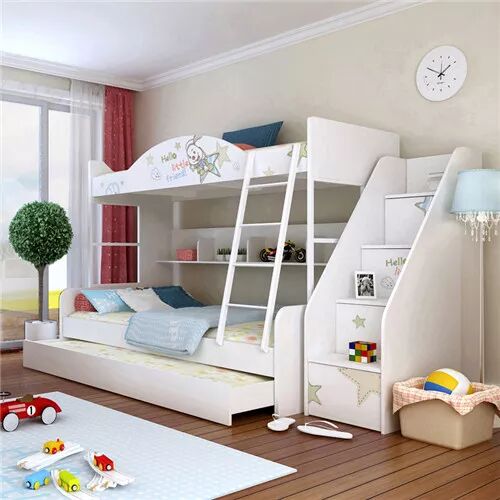 创意小卧室上下两层床效果图竹隼装饰第228期