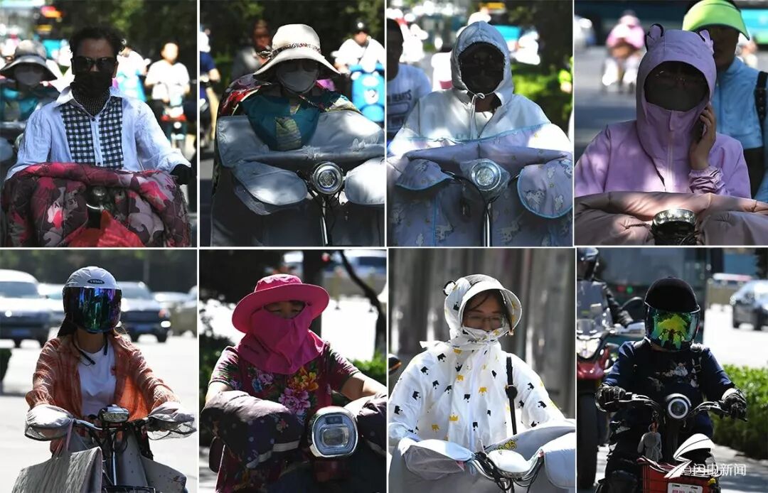 山东各地连发85个高温预警