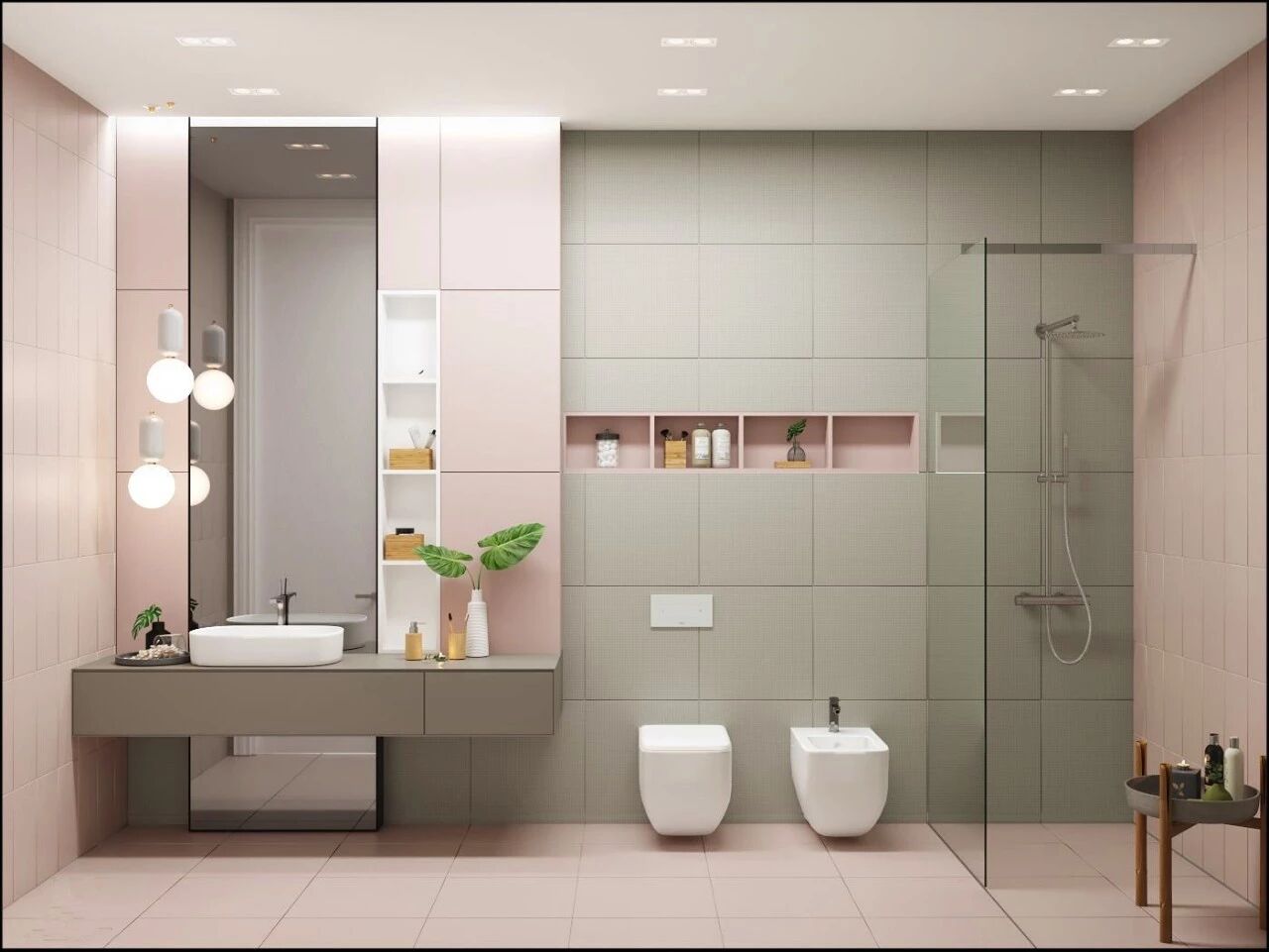 定制化“壁龛”设计，拯救＜5㎡的卫生间！