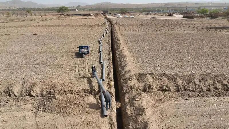 旱地“喝”上黄河水，定边将建高标准农田39.11万亩