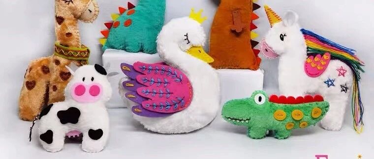 买玩偶不如自己缝一个！Funzzie手工DIY缝制玩偶，0基础也能做的一模一样！