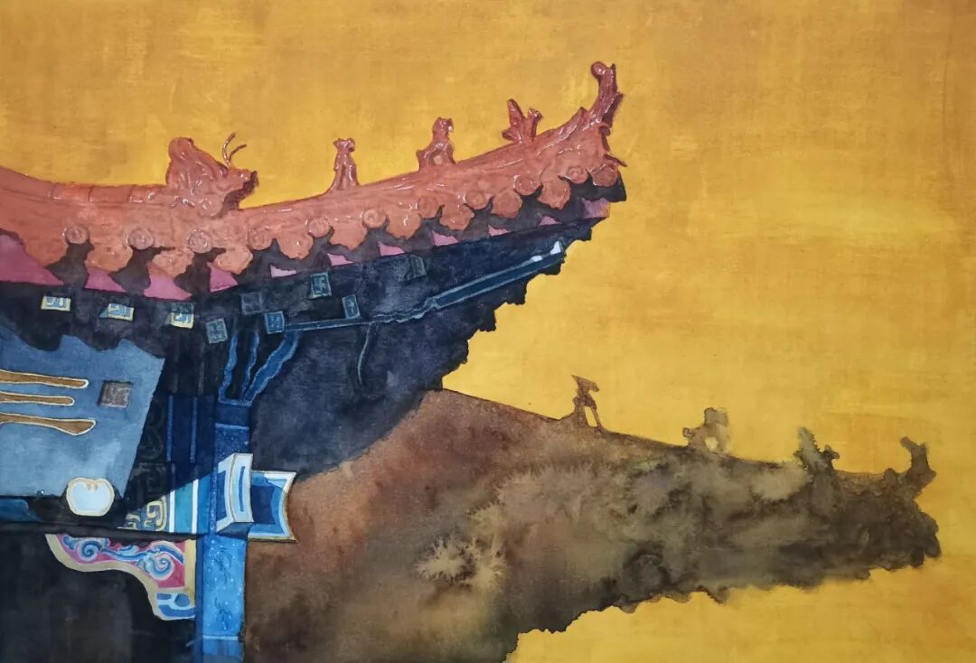 第二届“齐鲁彩韵”山东水彩画会优秀作品线上展(图19)