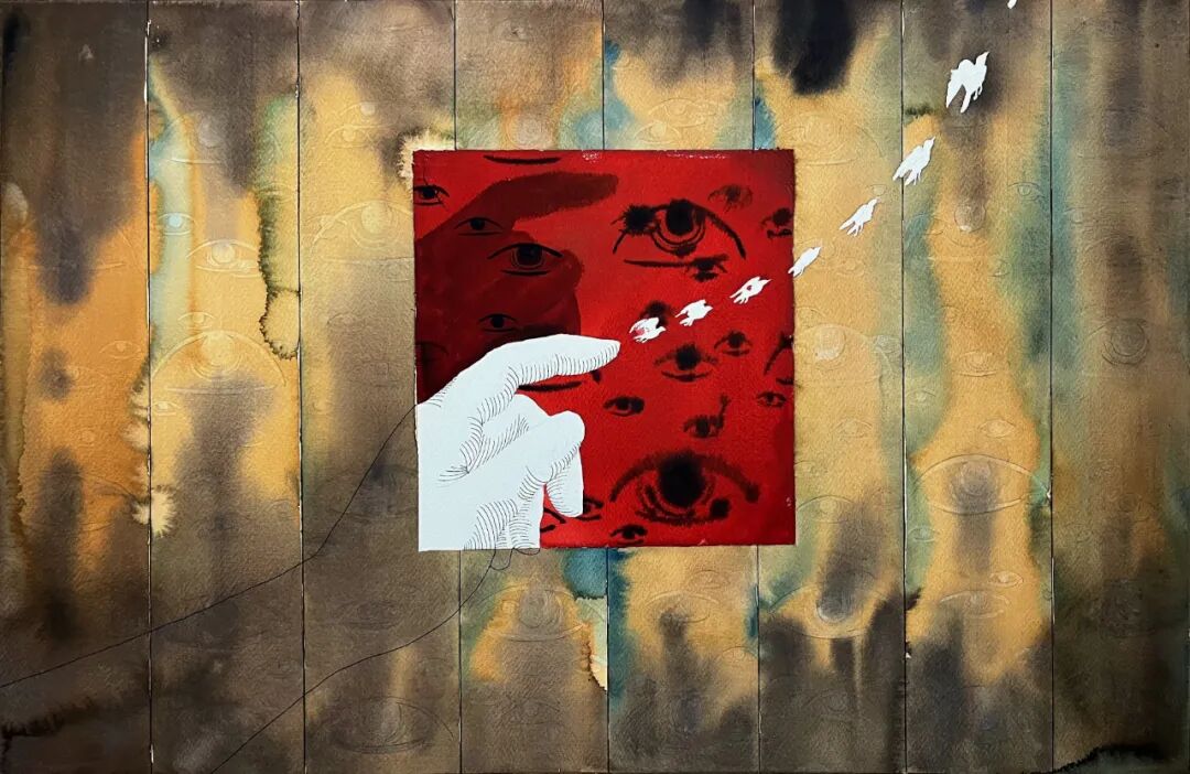 第二届“齐鲁彩韵”山东水彩画会优秀作品线上展(图23)