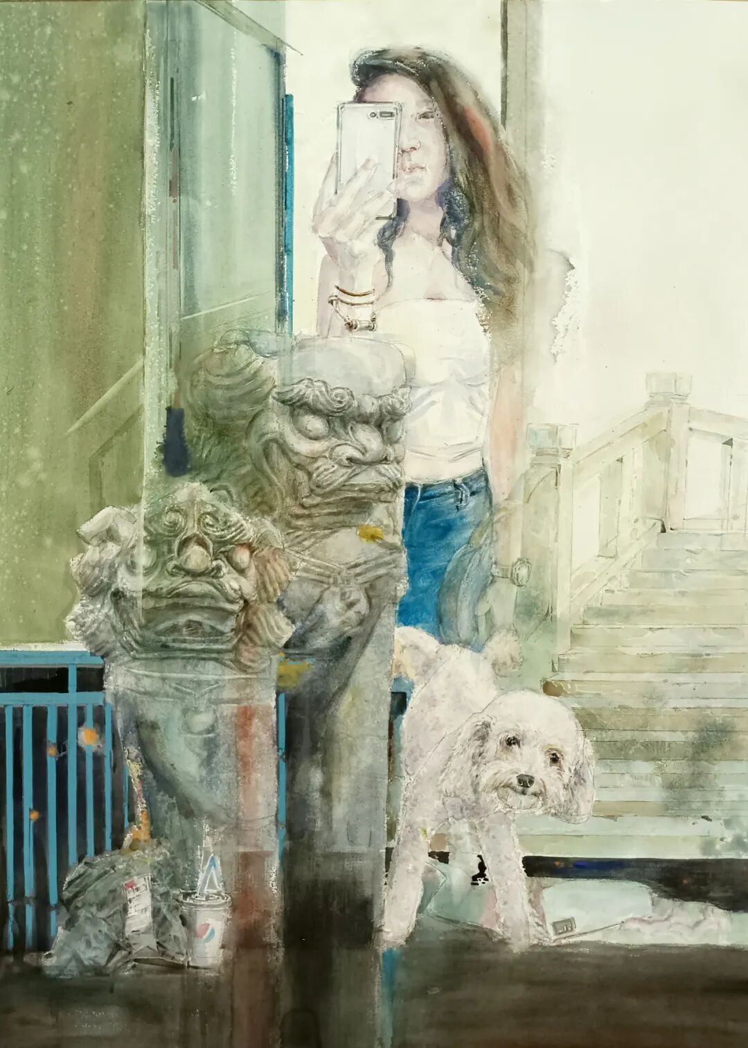 第二届“齐鲁彩韵”山东水彩画会优秀作品线上展(图17)