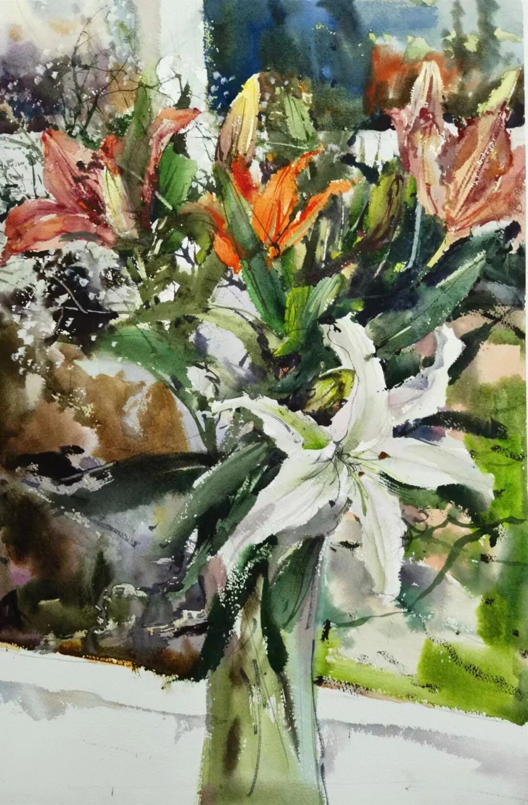 第二届“齐鲁彩韵”山东水彩画会优秀作品线上展(图3)