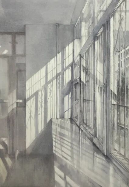 第二届“齐鲁彩韵”山东水彩画会优秀作品线上展(图65)