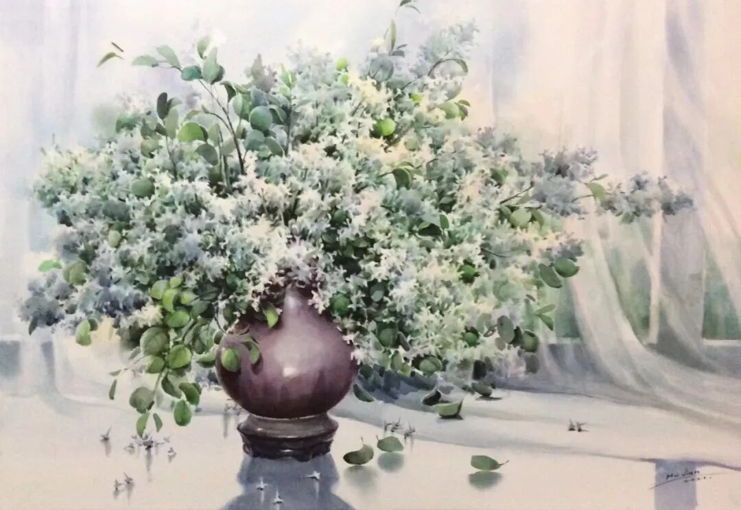 第二届“齐鲁彩韵”山东水彩画会优秀作品线上展(图62)